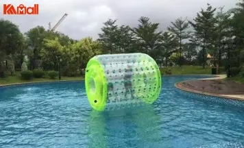 zorb ball shows joy and excitement